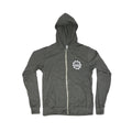 Front Chest Logo Zip Hoodie